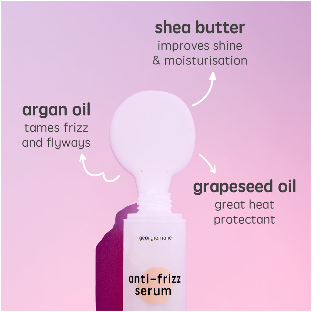 anti-frizz hair serum